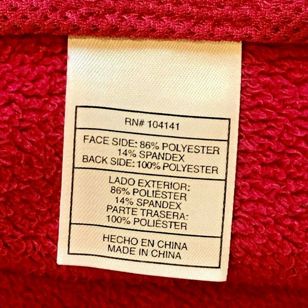 Nike ACG Softshell Full Zip Stretch Jacket Ski Womens Size Large Outdoors Red - Picture 9 of 10